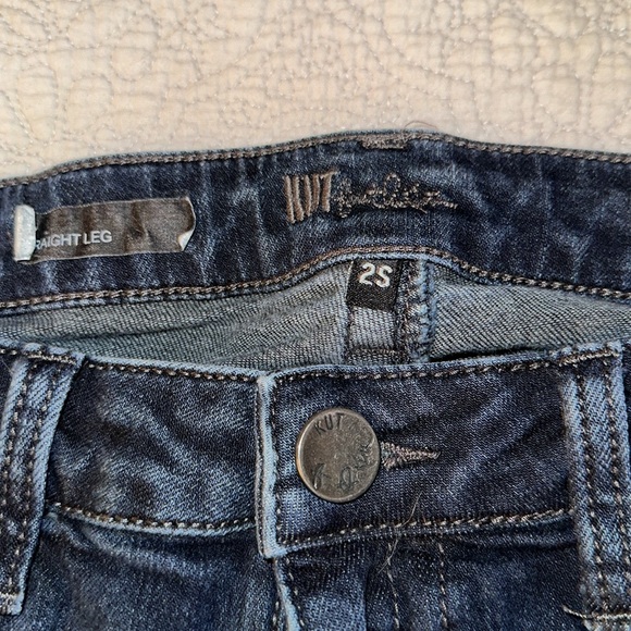 Kut From the Kloth straight Leg Jeans Size 2S - Picture 2 of 7